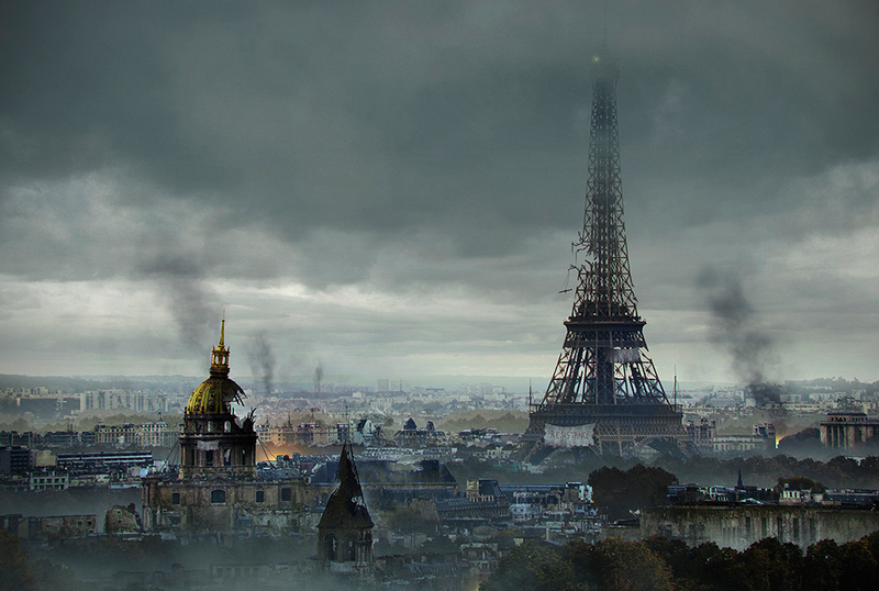 Illustration for article titled This Is What Famous Landmarks Would Look Like After A Global Disaster